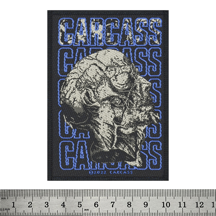 Sew on patch CARCASS - NECRO HEAD (ofp-038)