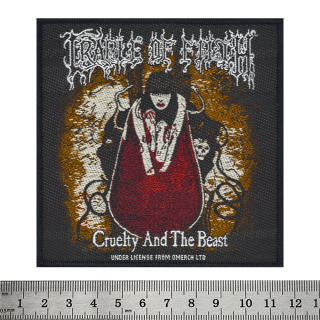 Sew on patch CRADLE OF FILTH - CRUELTY AND THE BEAST (ofp-039)