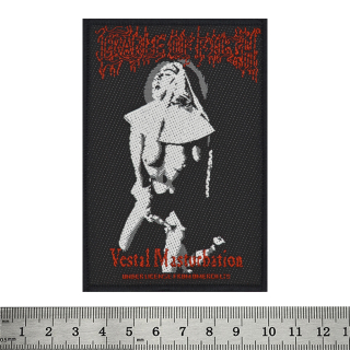 Sew on patch CRADLE OF FILTH - VESTAL MASTURBATION (ofp-040)