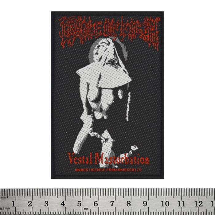 Sew on patch CRADLE OF FILTH - VESTAL MASTURBATION (ofp-040)