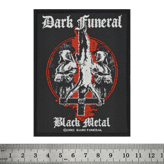 Sew on patch DARK FUNERAL - BLACK METAL (ofp-042)