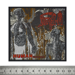 Sew on patch DEATH - HUMAN (ofp-045)