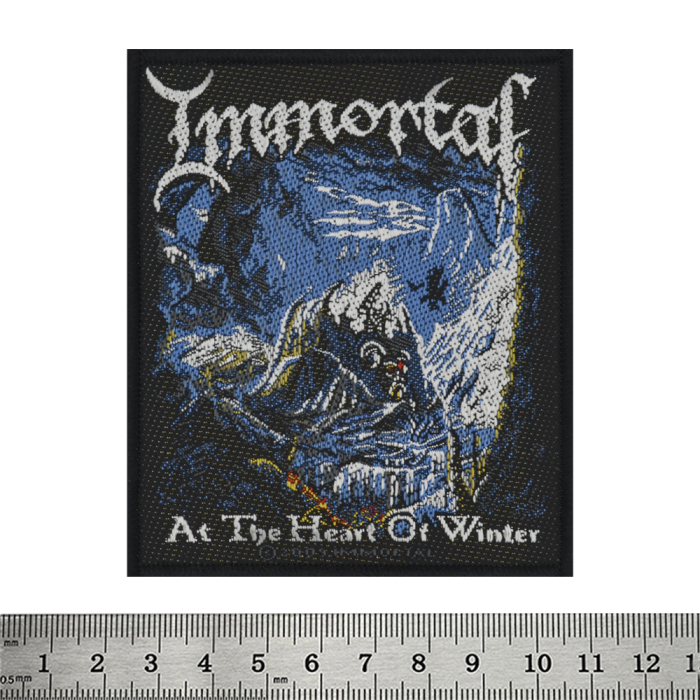 Sew on patch IMMORTAL - AT THE HEART OF WINTER (ofp-052)