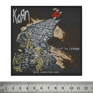 Sew on patch KORN - FOLLOW THE LEADER (ofp-053)