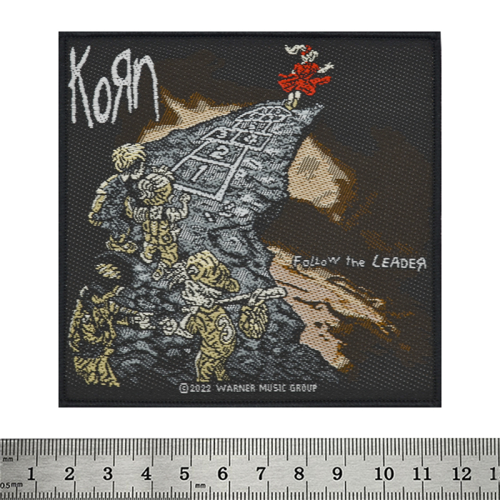 Sew on patch KORN - FOLLOW THE LEADER (ofp-053)