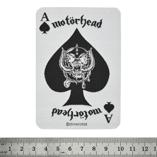 Sew on patch MOTORHEAD - ACE OF SPADES CARD (ofp-062)