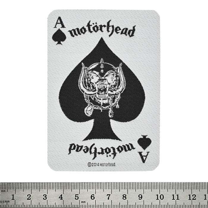 Sew on patch MOTORHEAD - ACE OF SPADES CARD (ofp-062)