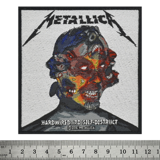 Sew on patch METALLICA - HARDWIRED TO SELF DESTRUCT (ofp-066)