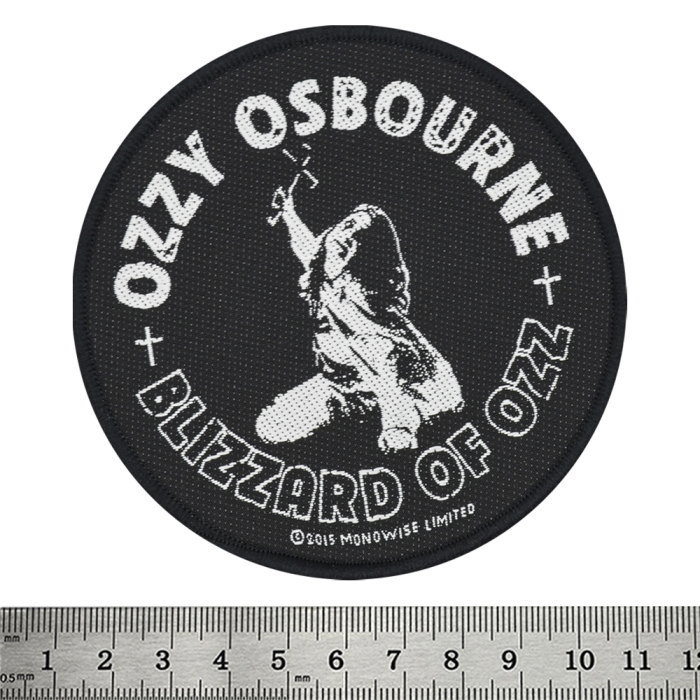 Sew on patch OZZY OSBOURNE - BLIZZARD OF OZZ (ofp-071)