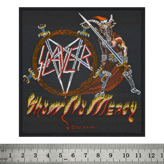 Sew on patch SLAYER - SHOW NO MERCY (ofp-074)