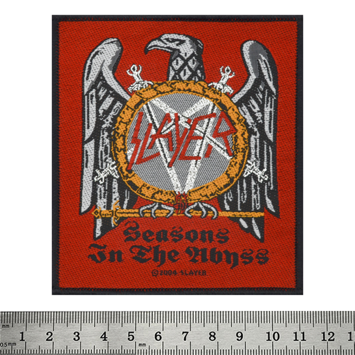 Sew on patch SLAYER - SEASONS IN THE ABYSS / EAGLE (ofp-076)