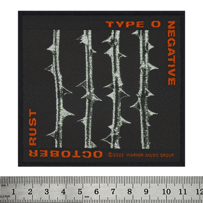 Sew on patch TYPE O NEGATIVE - OCTOBER RUST (ofp-078)