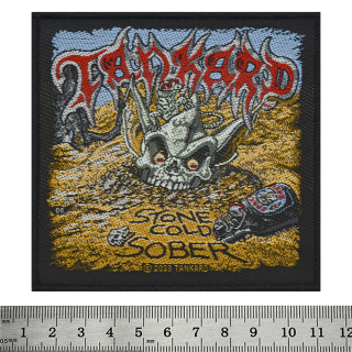 Sew on patch TANKARD - STONE COLD SOBER (ofp-079)