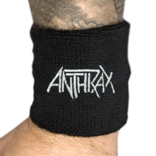 Terry wristband ANTHRAX - LOGO (wol-002)