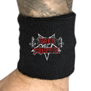 Terry wristband DARK FUNERAL - LOGO (wol-007)