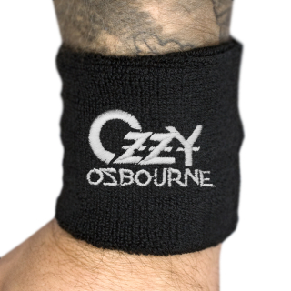 Terry wristband OZZY OSBOURNE - LOGO (wol-027)
