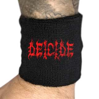 Terry wristband DEICIDE - LOGO (wol-033)