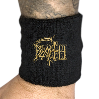 Terry wristband DEATH - LOGO (wol-035)