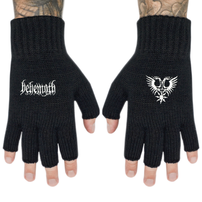 Fingerless gloves BEHEMOTH - LOGO (gol-001)