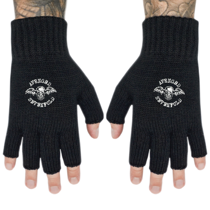 Fingerless gloves AVENGED SEVENFOLD - DEATH BAT (gol-002)