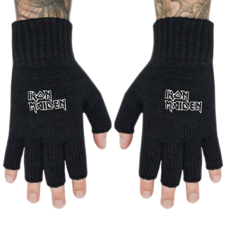 Fingerless gloves IRON MAIDEN - LOGO (gol-010)