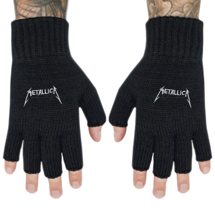 Fingerless gloves METALLICA - LOGO (gol-013)