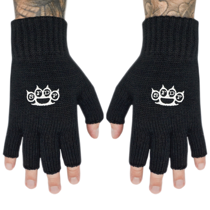 Fingerless gloves FIVE FINGER DEATH PUNCH - 5FDP (gol-017)