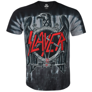 Slayer - Eagle (Tie-Dye) Liquid Blue T-shirt