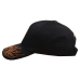 Burning Skull (Orange) Embroidered Baseball Cap
