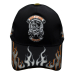 Born To Ride, Ride To Live (Skull) Embroidered Baseball Cap