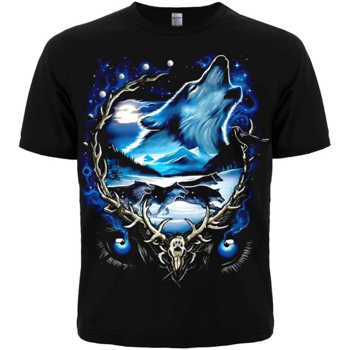 Howling wolf T-Shirt