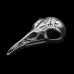 Crow Skull (Aegishjalmur) (925 Silver) Pendant
