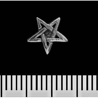 Pentagram (925 Silver) (st-009) Stud Earring