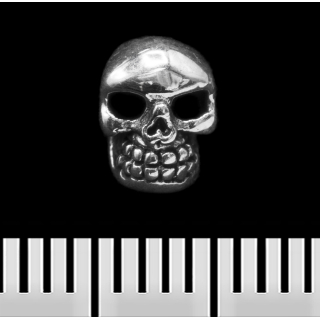 Small Skull (925 Silver) (st-012) Stud Earring