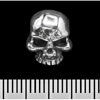 Skull 2 ​​(925 Silver) (st-016) Stud Earring