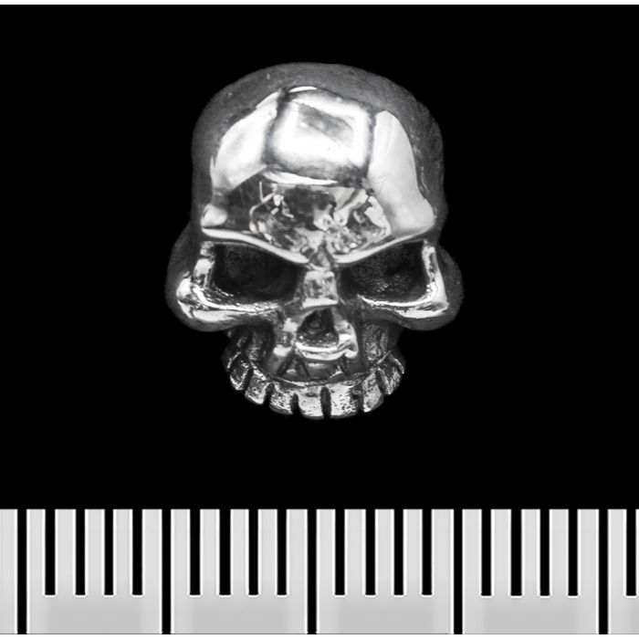 Skull 2 ​​(925 Silver) (st-016) Stud Earring