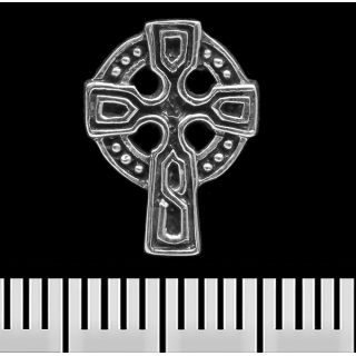 Celtic Cross (925 Silver) (st-026) Stud Earring