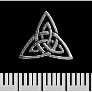 Triquetra 2 (925 Silver) (st-029) Stud Earring