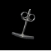 Valknut in a Triangle (925 Silver) (st-030) Stud Earring Valknut in a Triangle (925 Silver) (st-030) Stud Earring
