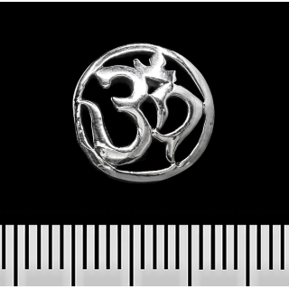 Aum (Ohm) (925 Silver) (st-033) Stud Earring