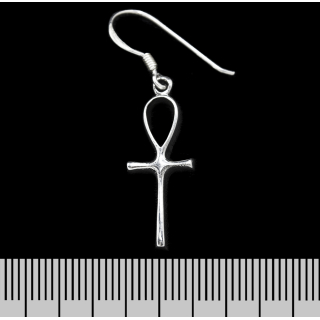 Ankh (925 Silver) Earring-Hook