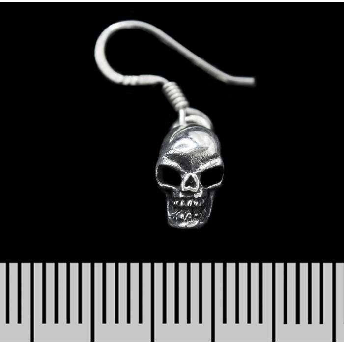 Skull (925 Silver) Earring-Hook