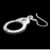 Handcuffs (925 Silver) Earring-Hook