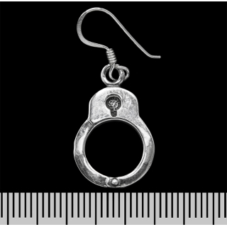 Handcuffs (925 Silver) Earring-Hook