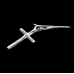Cross (925 Silver) Earring-Hook