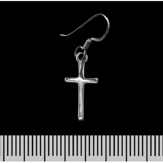 Cross (925 Silver) Earring-Hook