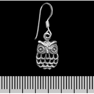 Owl (925 Silver) Earring-Hook