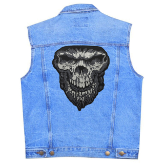 Skull (ltp-009) Thermo Embroidered Patch