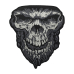 Skull (ltp-009) Thermo Embroidered Patch