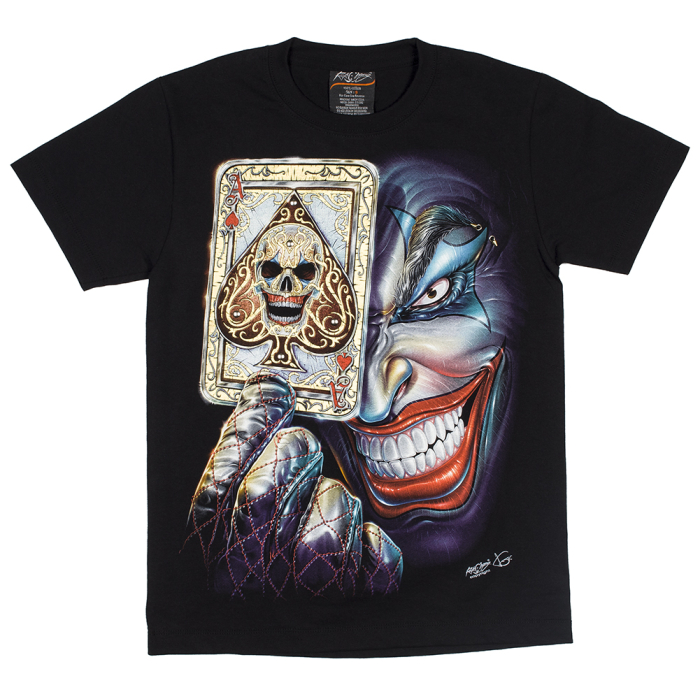 Joker (Ace of Spades) (3D, Glowing in the Dark) T-Shirt